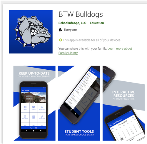 BTW Bulldogs App 